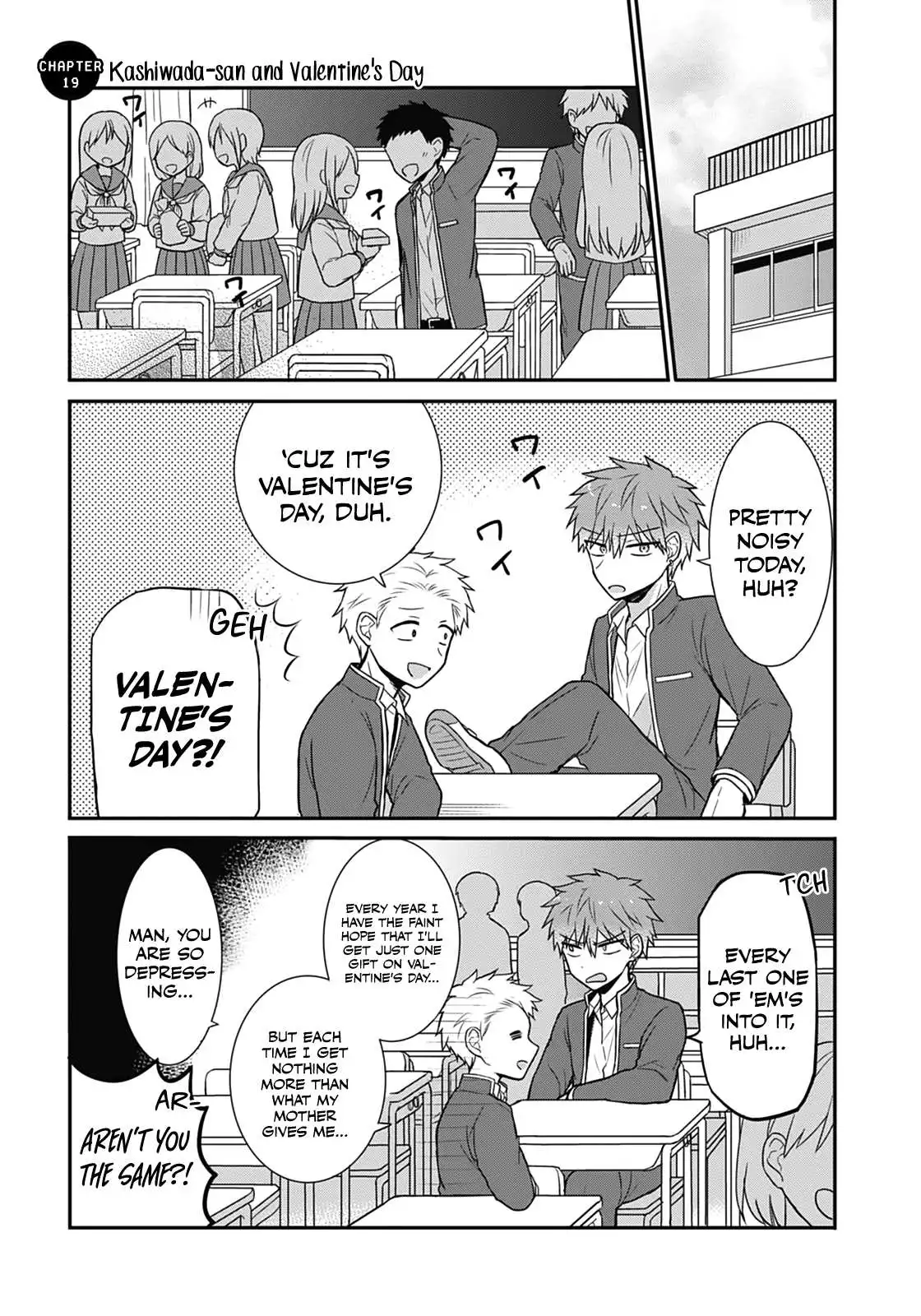 Expressionless Kashiwada-san and Emotional Oota-kun Chapter 19 1